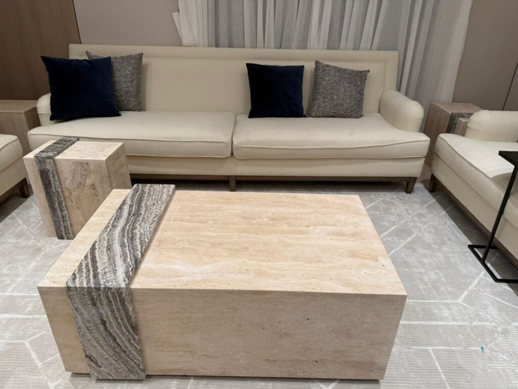 Marble work by Golden Crystals in Riyadh
